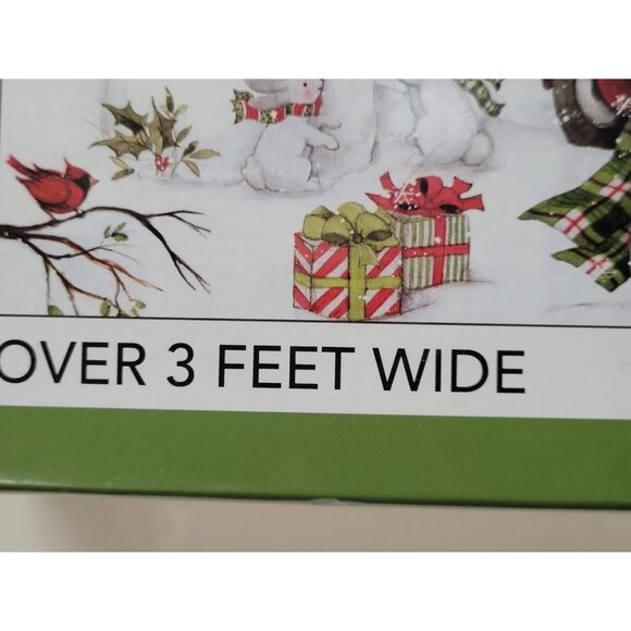 Lang Companies Snowy Lights 750 Piece Puzzle Susan Wingets SAM SNOWMAN 3 Feet - Picture 6 of 9